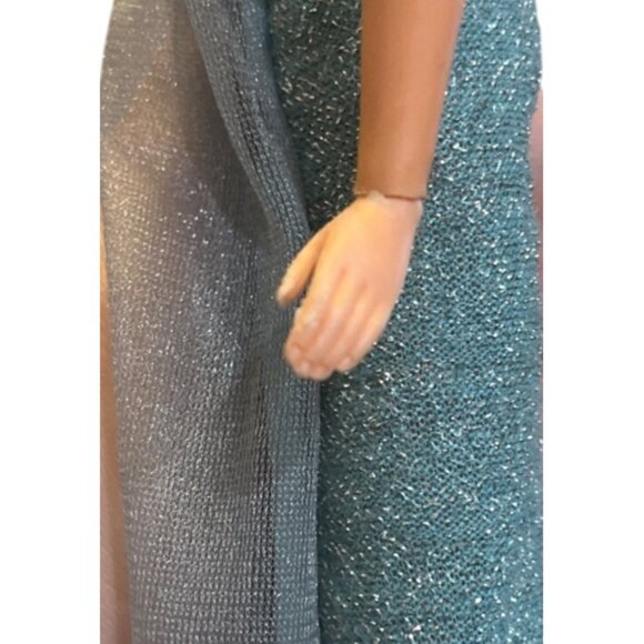 Vintage 1970 Dramatic New Living Barbie Doll In 1977 Best Buy #9626 Blue Sparkle - Picture 7 of 7